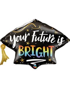 Your Future Is Bright 41" Foil Balloon Qualatex