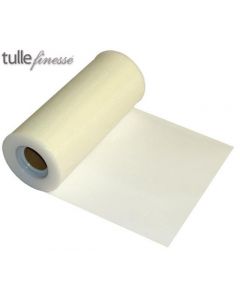 Tulle Finesse Ivory 6inch x 25yards
