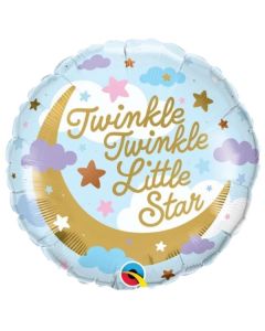 Twinkle Twinkle Little Star 18" Foil Balloon Qualatex