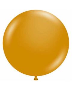24" Gold 25ct Tuftex® 100% Natural Latex Balloons