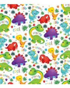 24 Sheets of Juvenile Male Gift Wrap Simon Elvin