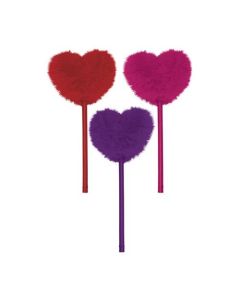Fluffy Heart Pens