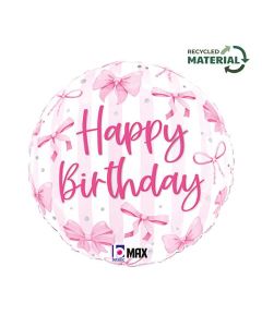 R18 Pretty Pink Bow Birthday Grabo