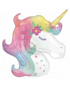 Enchanted Unicorn Supershape XL Foil Balloon Anagram