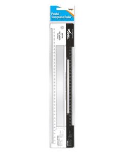 Postal Template Ruler