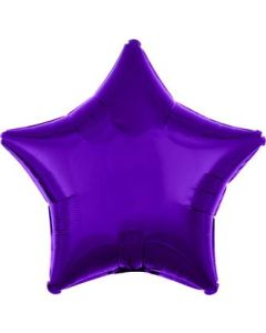 19" PURPLE STAR PACKAGED Anagram - 3059701