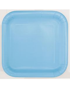 9" SQUARE PLATES POWDER BLUE 30901EU