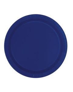 16 TRUE NAVY BLUE  9" PLATES 30949EU