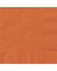 Pumpkin Orange Lunch Napkins Pk20 Unique