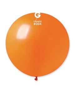 31"  Orange Latex Balloon Pk1 Gemar #004 Gemar