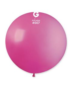 31"  Fuchsia Latex Balloon Pk1 Gemar #007 Gemar