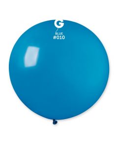 31"  Blue Latex Balloon Pk1 Gemar #010 Gemar