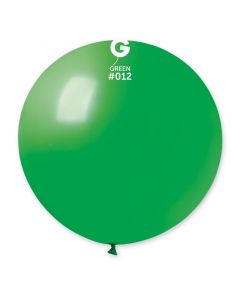 31" Green Latex Balloon Pk1 Gemar #012 Gemar