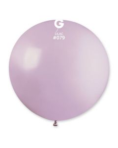 31" Lilac Latex Balloons Single Pk1 #079 Gemar