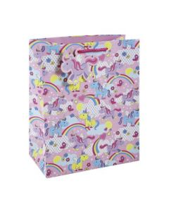 Pk12 Unicorn large gift bag Eurowrap