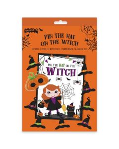 Pin The Hat On The Witch Game
