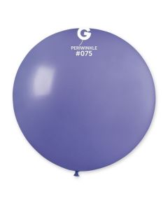 31" Periwinkle Latex Balloons Single Pk1 #075 Gemar