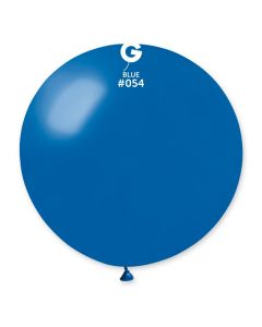 31" Metallic Royal Blue Latex Balloons Single Pk1 Gemar