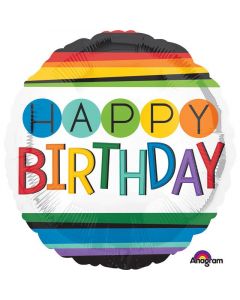 SD-C RAINBOW BIRTHDAY FOIL BALLOON - 3442901/1