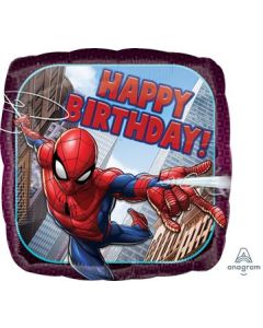 SD-SQ SPIDER-MAN HAPPY B-DAY FOIL BALLOON 3466401/1