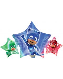 14" PJ Masks Minishape Air-Fill Foil Balloon Unpackaged Anagram