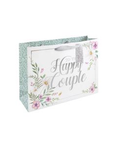 Happy Couple Wedding Shopper Gift Bags Pk6 Eurowrap