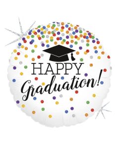 18" GLITTERING GRAD CONFETTI