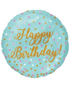 18" Woo Hoo Birthday Foil Anagram