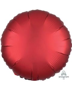 SD-C SATIN SANGRIA CIRCLE FOIL BALLOON 3858301