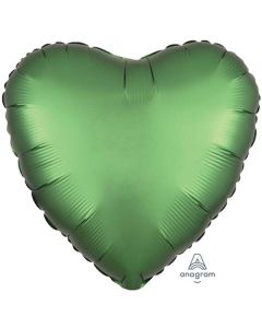 SD-H SATIN EMERALD HEART FOIL BALLOON 3858701