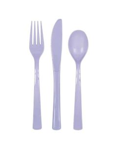 ASSORTED CUTLERY LAVENDER 39486