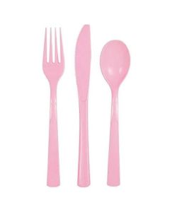 ASSORTED CUTLERY LOVELY PINK 39517