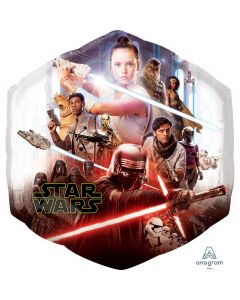 18" Star Wars IX Rise of Skywalker SuperShape Foil Anagram