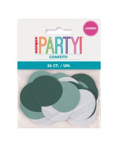 LT/DK GRN&WHT JMBO MTT CONF - 40937