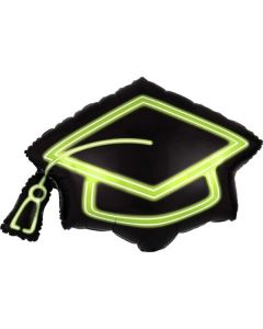 Neon Grad Cap 31" Supershape Anagram
