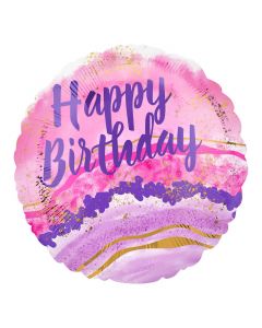 SD-C: BIRTHDAY WATERCOLOR MARBLE - 4128201