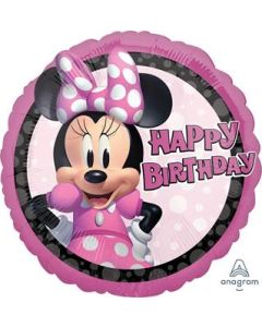 18C MINNIE MOUSE FOREVER BDAY FOIL BALLOON - 4189301