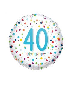 18" Coonfetti Milestone Birthday Grabo