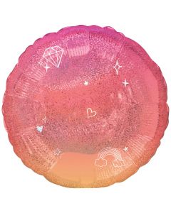 18"  Sparkle Foil Balloon Anagram