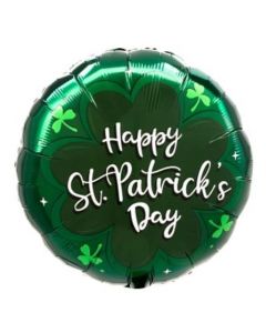 Happy St. Patrick's Day Foil Balloon 18''
