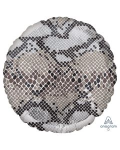 18" Snake Skin Print Animalz Foil Balloon Anagram