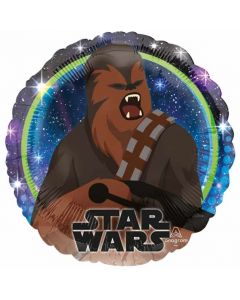 18" Star Wars Chewbacca Round Foil Balloon Anagram