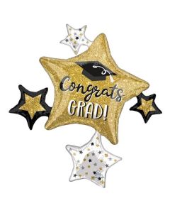 Congrats Grad! 35" Supershape Anagram