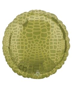 18" Alligator Print Animalz Foil Balloon Anagram