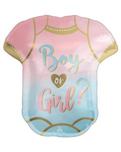 24" The Big Reveal SuperShape Foil Balloon