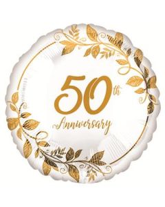 Happy 50Th Anniversary Foil Balloon