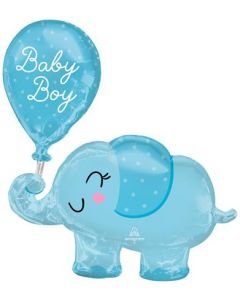 31" Baby Boy Elephant Super Shape Anagram