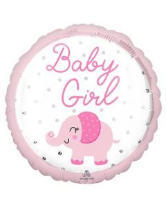 18" Baby Girl Elephant Anagram