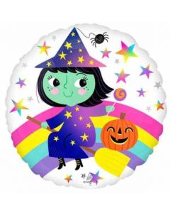Rainbow Witch Round Foil Anagram