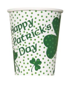 Lucky Shamrock Cups Pk8 Unqiue